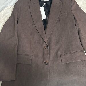 Zara Classic Taupe Blazer